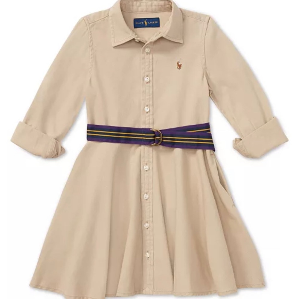 Toddler girl denim dress